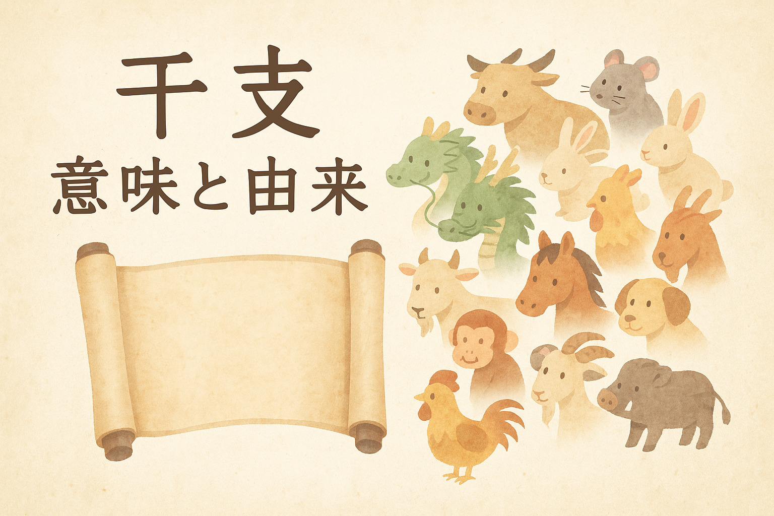 干支(えと)の読み方・順番・意味を完全解説!2026年の干支と年齢早見表付きで開運につなげる! - キキミキキ